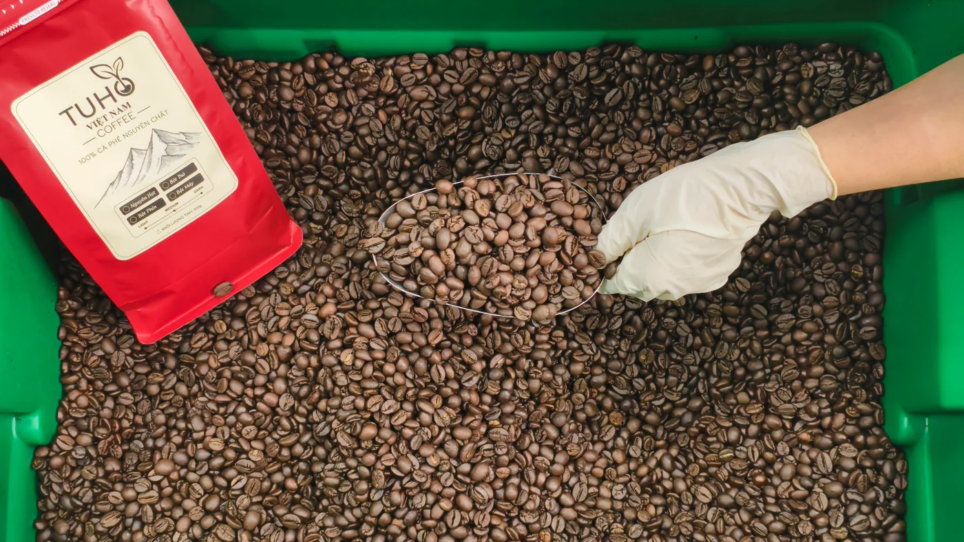 Xưởng rang cà phê Golden Ant cung cấp sỉ cho quán