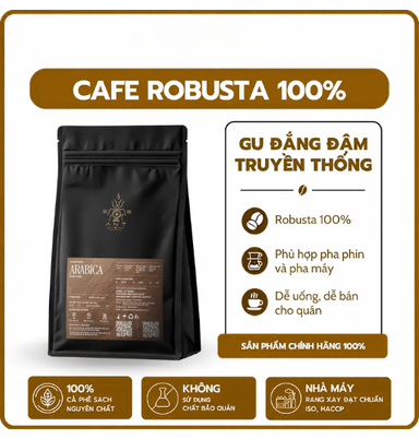 Cà Phê Arabica Cầu Đất S18 Thượng Hạng